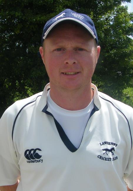 Rob Williams - great club man at Lawrenny - and still grabbing more than his share of wickets